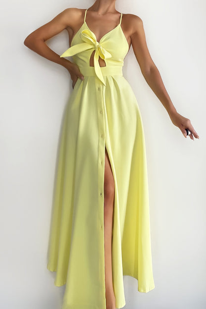 Riviera Yellow Dress