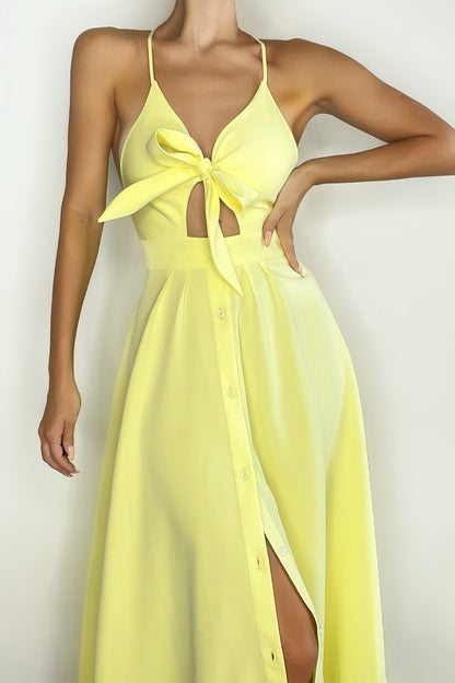 Riviera Yellow Dress