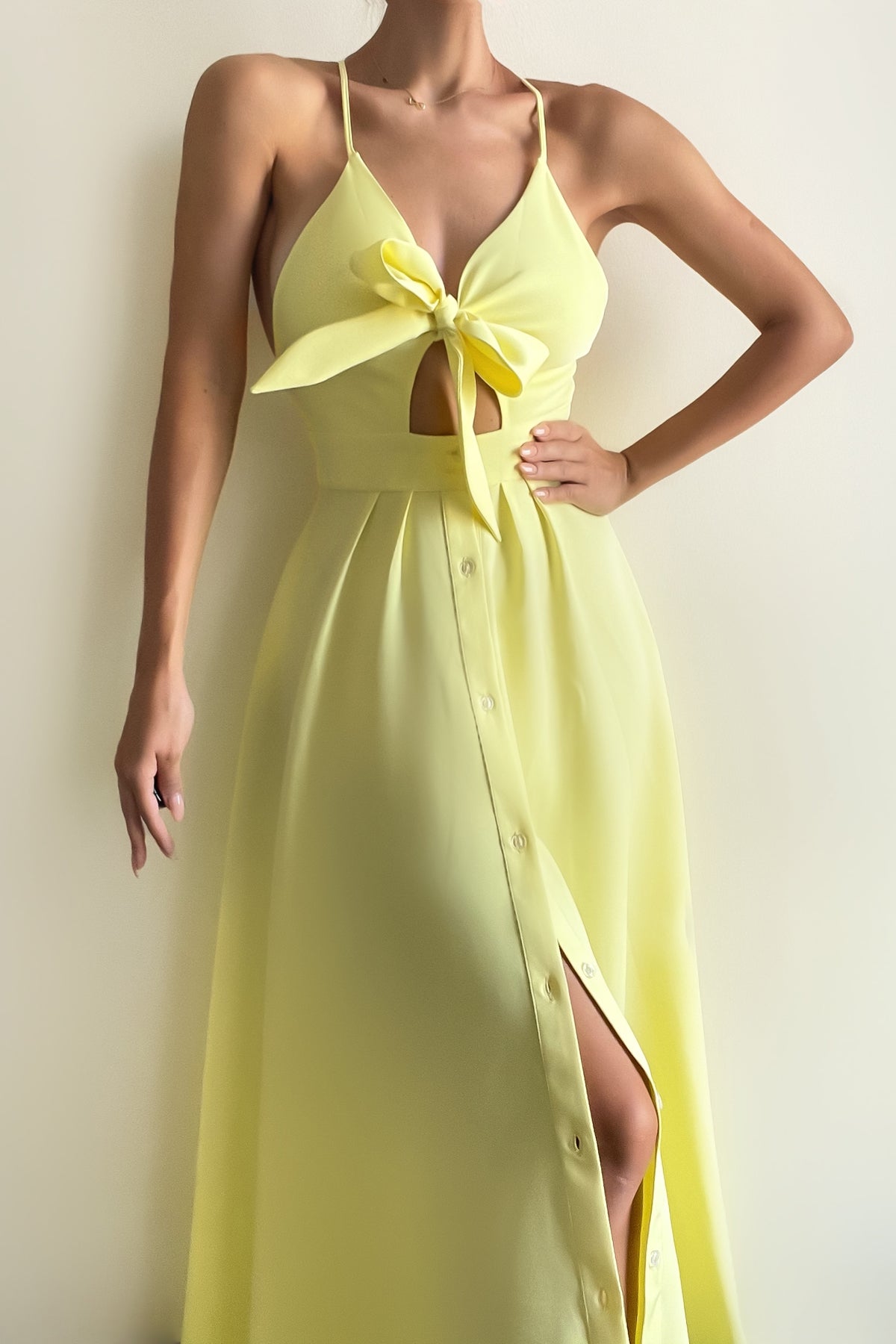 Riviera Yellow Dress