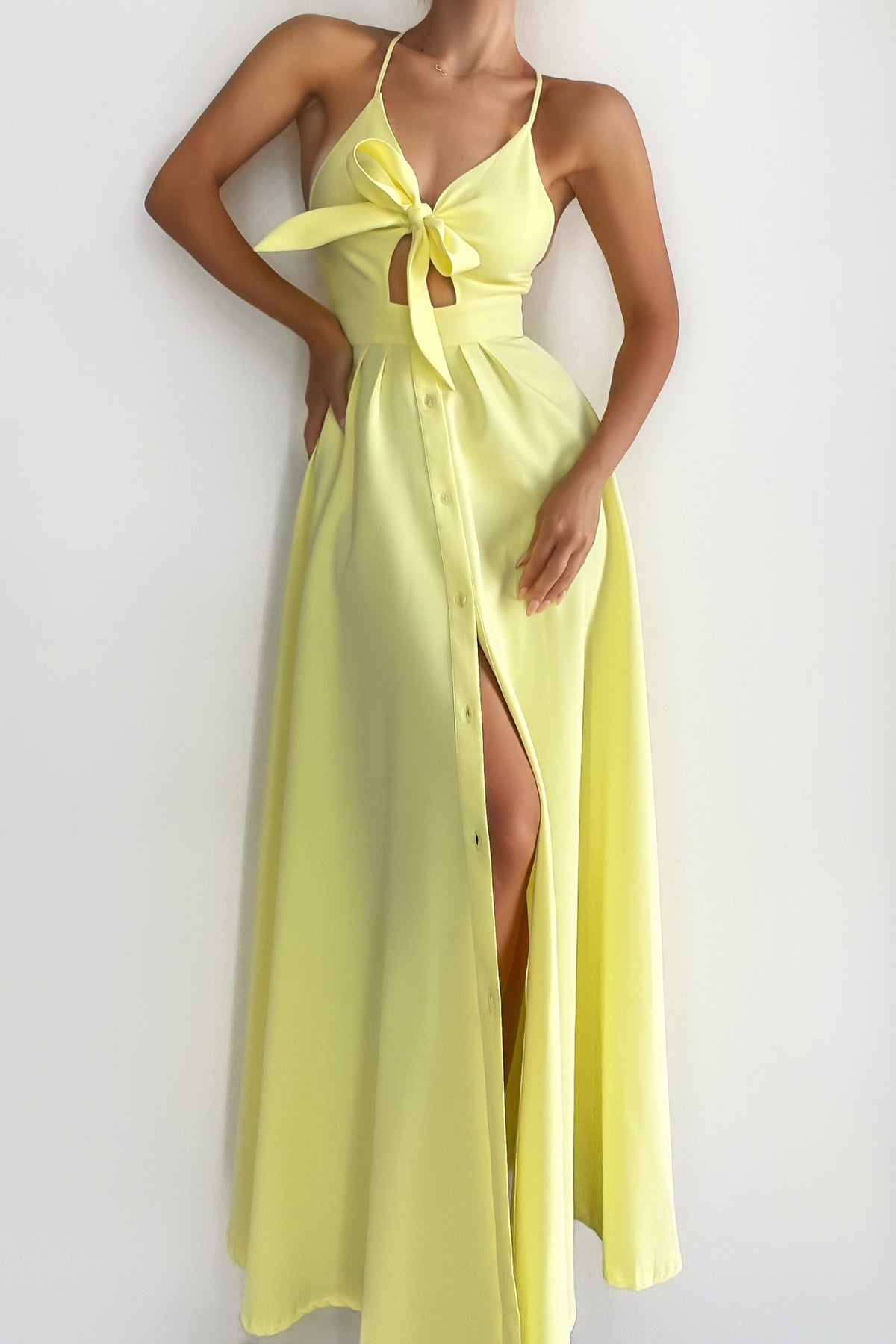 Riviera Yellow Dress