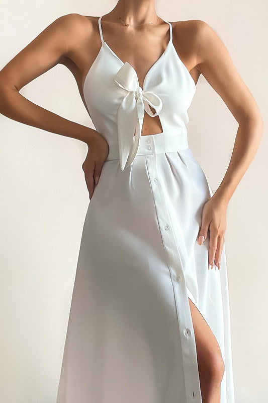 Riviera White Dress