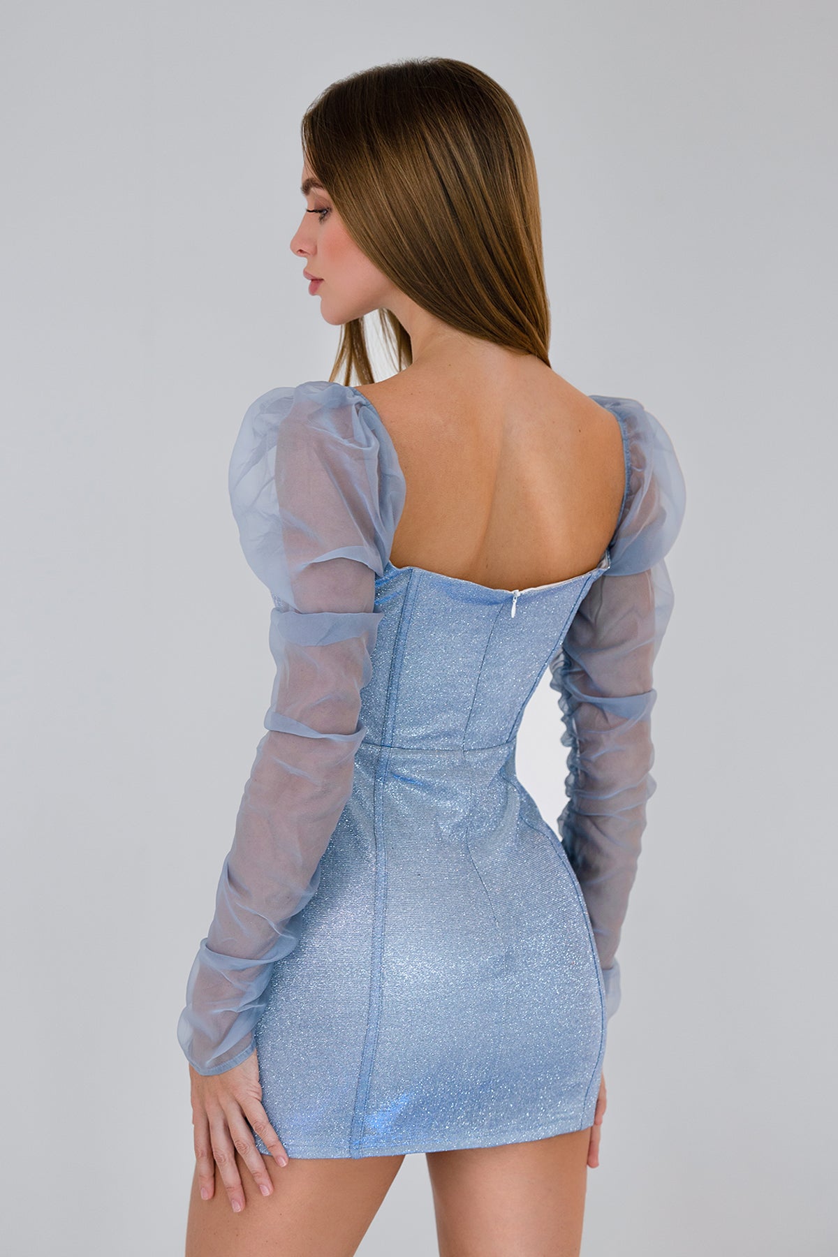 Elixir Dress - Light Blue Sparkle