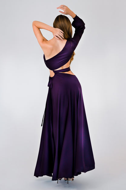 Mesmerize Dress - Grape