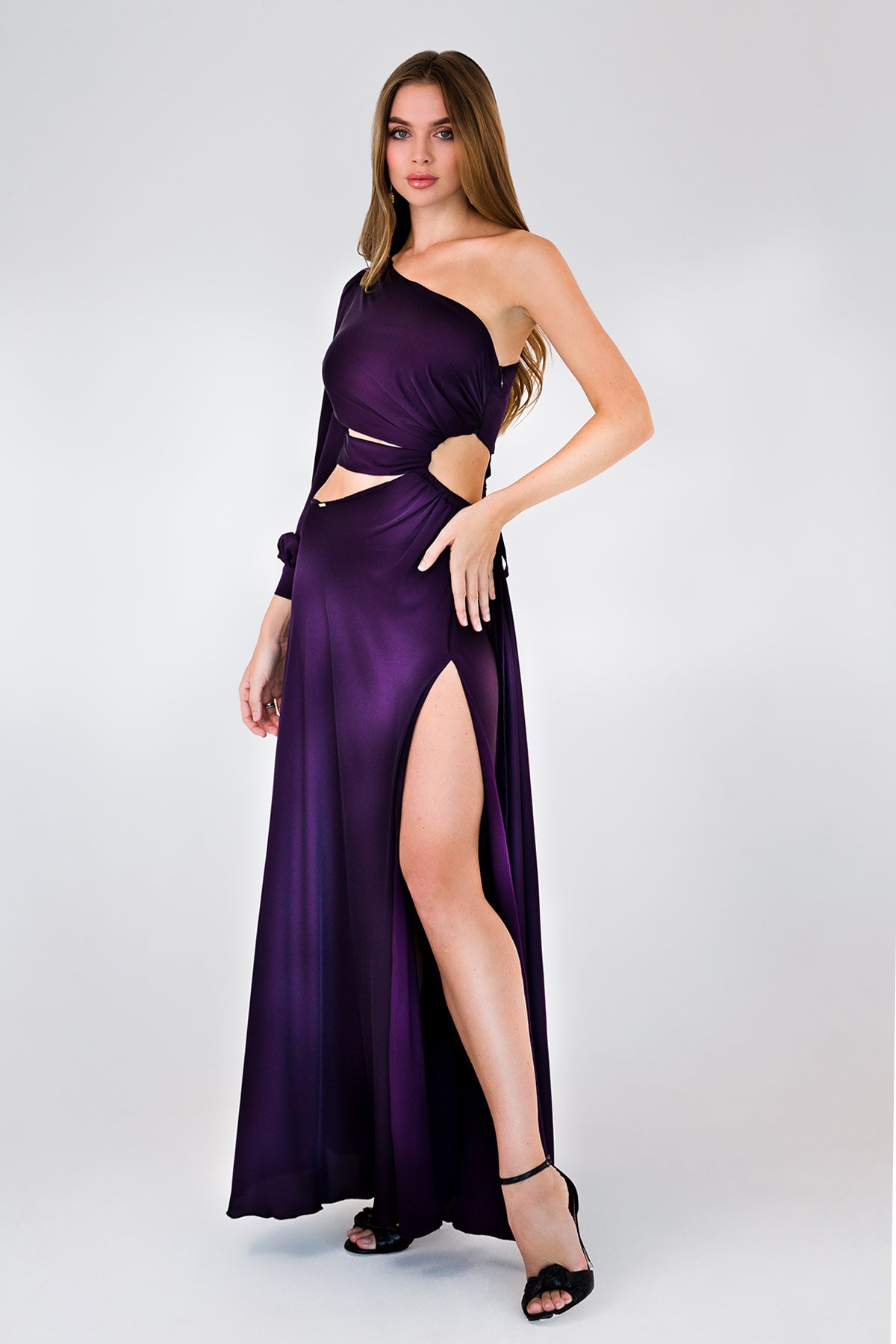 Mesmerize Dress - Grape